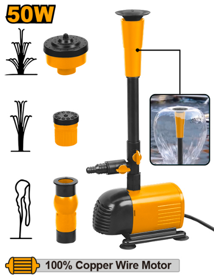 INGCO Fountain Pump 50W 1/2in FPM501