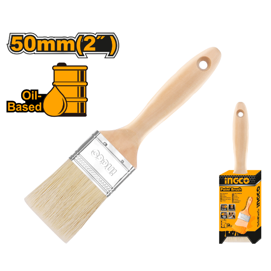 INGCO Paint Brush 2in Wooden Handle CHPTB0502