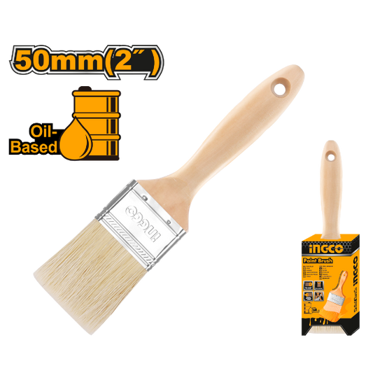 INGCO Paint Brush 2in Wooden Handle CHPTB0502