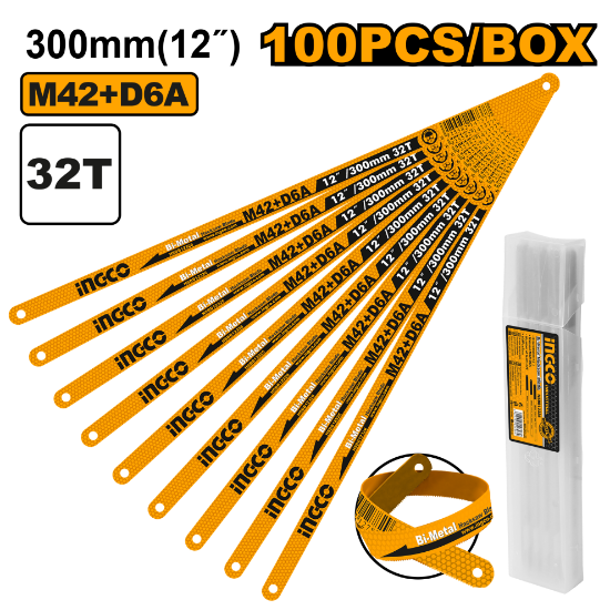 INGCO Hacksaw Blade 12in 300mm 32T M42 HSBB12326