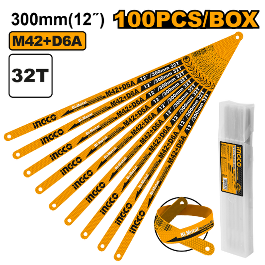 INGCO Hacksaw Blade 12in 300mm 32T M42 HSBB12326