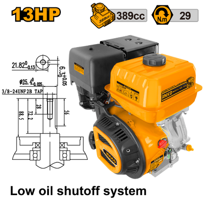 INGCO GEN1882 | موتور بنزين 13 حصان 389 سم3