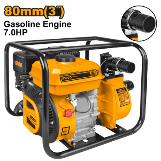 INGCO GWP302 | مضخة مياه بنزين 7 حصان بقطر 3 بوصة