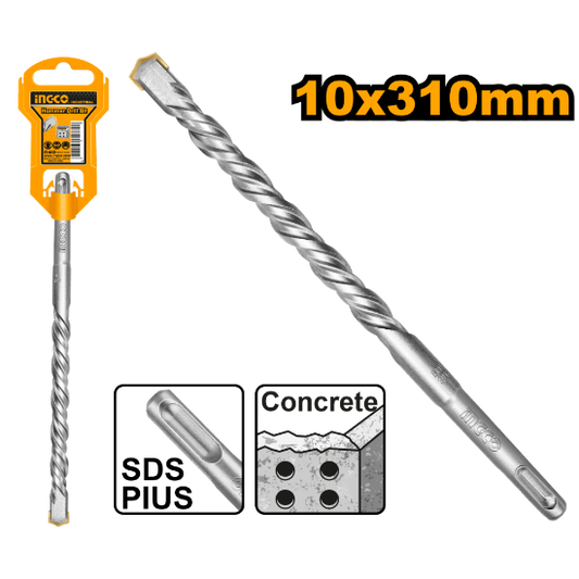 INGCO DBH1211005 SDS Plus Drill Bit 10x310mm