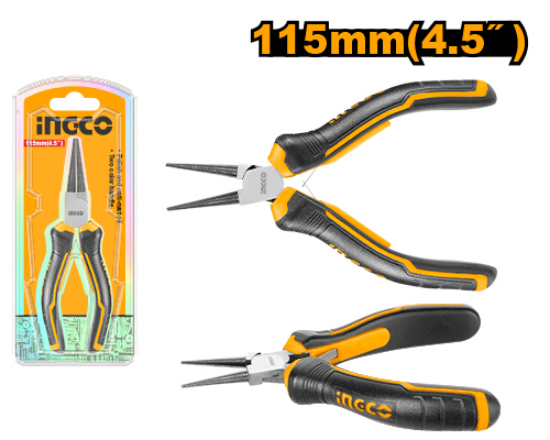INGCO HMNP08115 Mini Needle Nose Pliers 4.5in