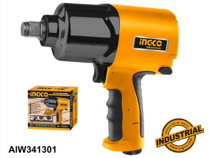 INGCO Air Impact Wrench 3/4in 1355Nm Twin Hammer AIW341301