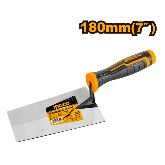 INGCO Trowel 180mm 7in Rubber Grip HBT748