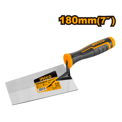 INGCO Trowel 180mm 7in Rubber Grip HBT748