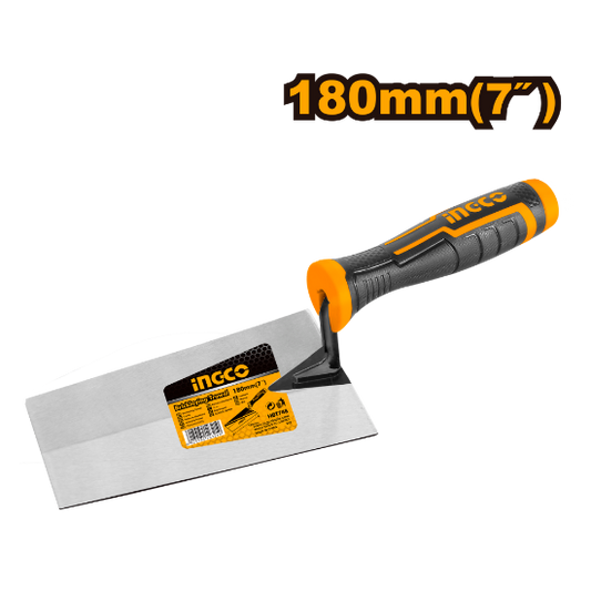 INGCO Trowel 180mm 7in Rubber Grip HBT748
