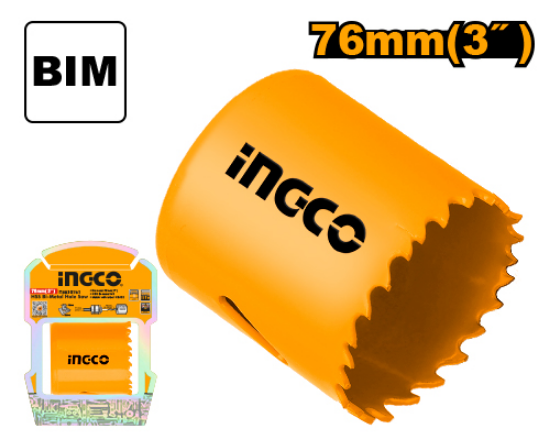 INGCO HSB10761 Bi-Metal Hole Saw 76mm