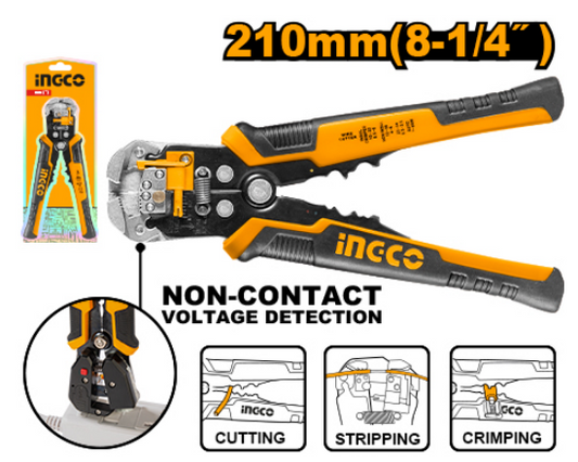 INGCO HWSP102429 Non-Contact Voltage Detecting Wire Stripper
