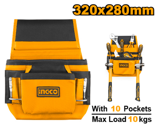 INGCO Tool Apron 12 Pockets 10kg HTBP01011