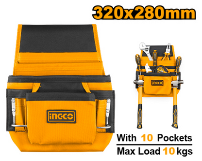 INGCO Tool Apron 12 Pockets 10kg HTBP01011