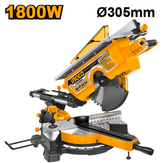 INGCO Sliding Mitre Saw 1800W with Table MT2S18002