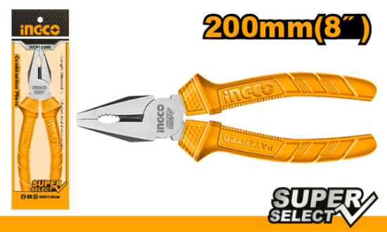 INGCO Combination Pliers 8in 200mm HCP12200