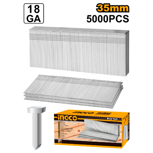 INGCO ANA18351 | مسمار دباسة هواء 35مم (5000 قطعة)