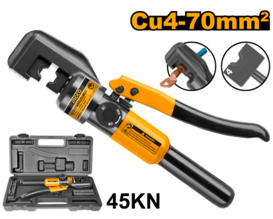 INGCO HHCT0170 Hydraulic Crimping Tool 45KN 4-70mm2