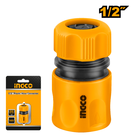 INGCO Garden Hose Connector 1/2in HHCS01122