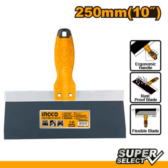 INGCO HPUT25011 Wide Stainless Steel Putty Knife 10in 250mm