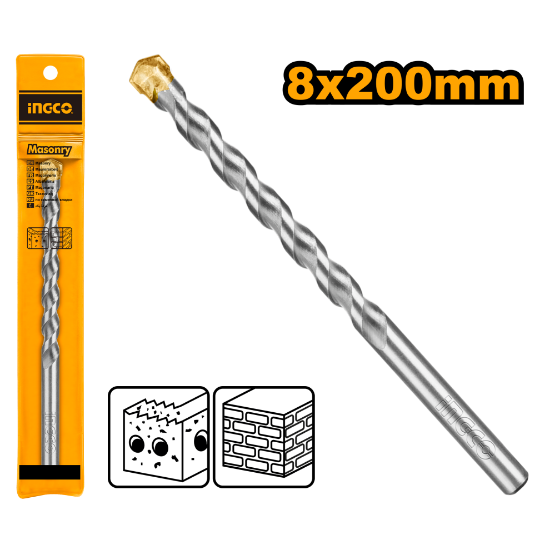 INGCO DBM111083 | ريشة باطون وغرانيت صناعية 8×200مم