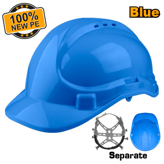 INGCO Safety Helmet Hard Hat Blue HSH207