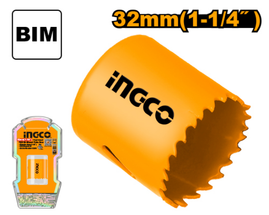 INGCO HSB10321 Bi-Metal Hole Saw 32mm 1-1/4in