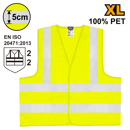 INGCO RV03C Reflective Safety Vest Size XL