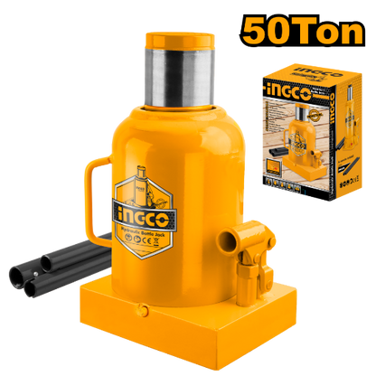 INGCO Hydraulic Bottle Jack 50 Ton HBJ5002