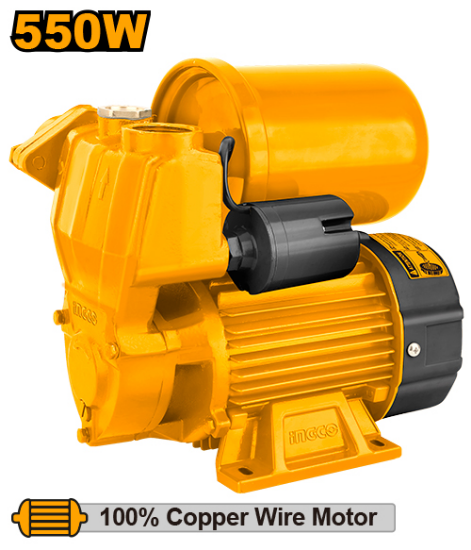 INGCO VPA5508 | مضخة ضغط مياه أوتوماتيكية 0.75 حصان 550 واط