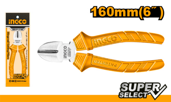 INGCO Diagonal Cutting Pliers 6in 160mm HDCP12160