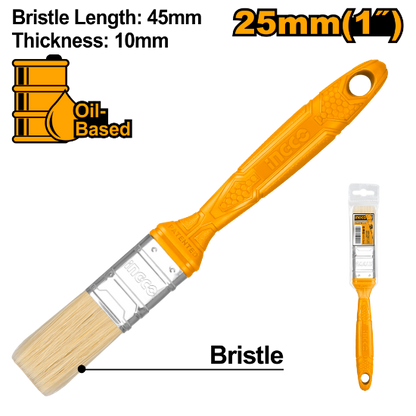 INGCO Paint Brush 1in Plastic Handle CHPTB68701