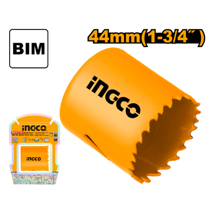INGCO HSB10441 Bi-Metal Hole Saw for Wood & Metal 44mm