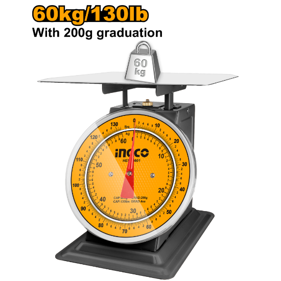INGCO HESA5601 | ميزان إبرة مع عيار 60 كغ