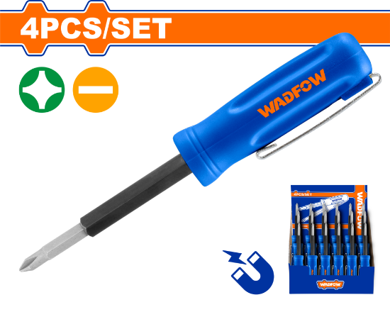 WADFOW 4-in-1 Magnetic Screwdriver WSS2J04