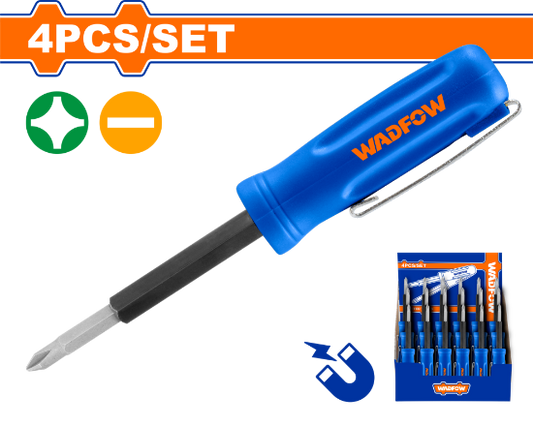 WADFOW 4-in-1 Magnetic Screwdriver WSS2J04