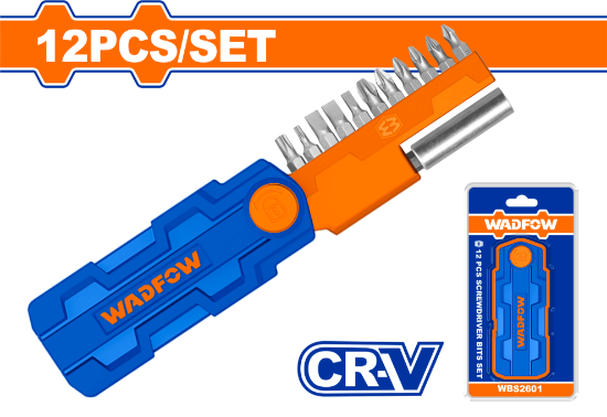 WADFOW Screwdriver Bit Set 12pcs WBS2601