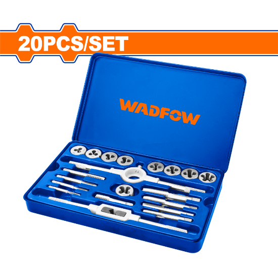 WADFOW Tap and Die Set 20pcs WAJ1L02