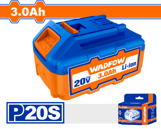 WADFOW Li-ion Battery 20V 3.0Ah WLBP530