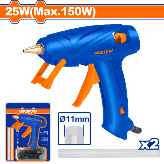 WADFOW Electric Glue Gun 25W Max 150W 11mm WGL3608