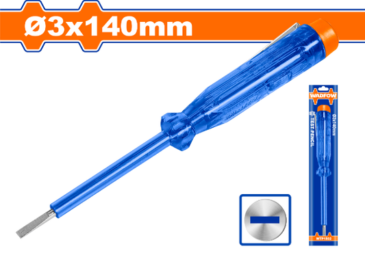 WADFOW Voltage Tester Screwdriver 3x140mm AC 100-500V WTP1502
