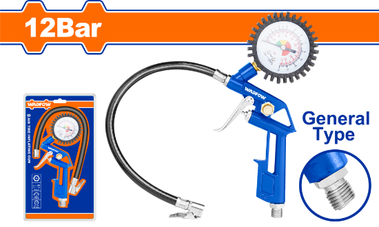 WADFOW Tyre Inflating Gauge 12 Bar WGA2612