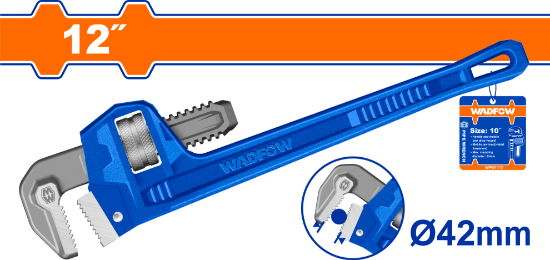 WADFOW Pipe Wrench 12in WPW1112