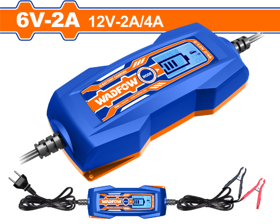 WADFOW Car Battery Charger 6/12V up to 120Ah WBY1501