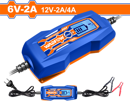 WADFOW Car Battery Charger 6/12V up to 120Ah WBY1501