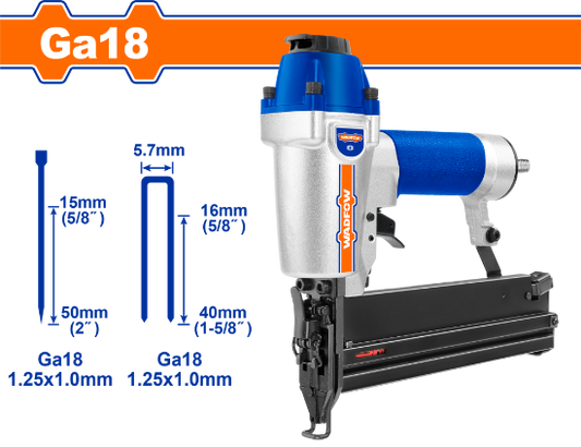 WADFOW 2-in-1 Air Nailer and Stapler WBN2540