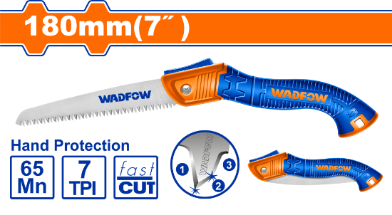WADFOW Folding Pruning Saw 180mm 7in WHW4607