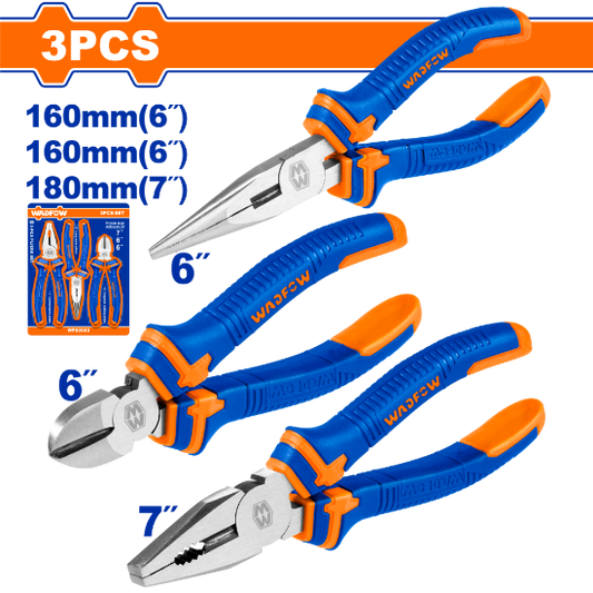 WADFOW Pliers Set 3pcs WPS0603