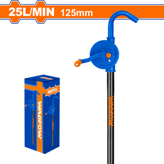 WADFOW Manual Barrel Oil Pump 127cm 25L/min WHY2525