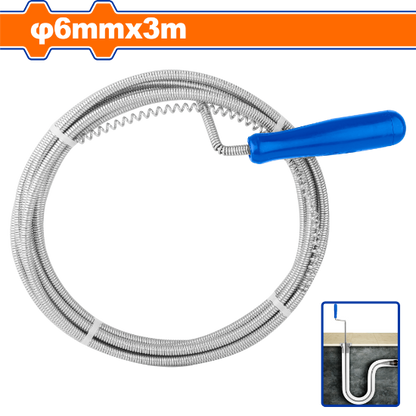 WADFOW Drain Cleaning Spring 3m WDD2303