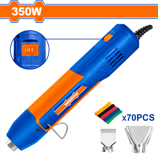 WADFOW Pen Heat Gun 350W with 2 Nozzles WHG15351